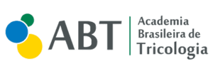 Logotipo da ABT – Academia Brasileira de Tricologia, presente pelos produtos certificados e utilizados no Studio Jessica Miranda em Cabo Frio