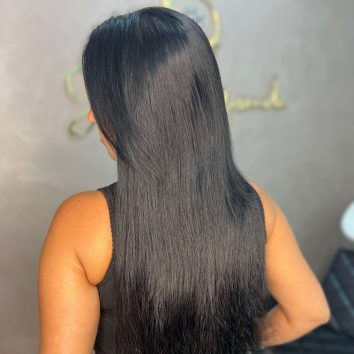 Transformação com mega hair no Studio Jessica Miranda, Cabo Frio. Volume e comprimento perfeitos para qualquer ocasião.