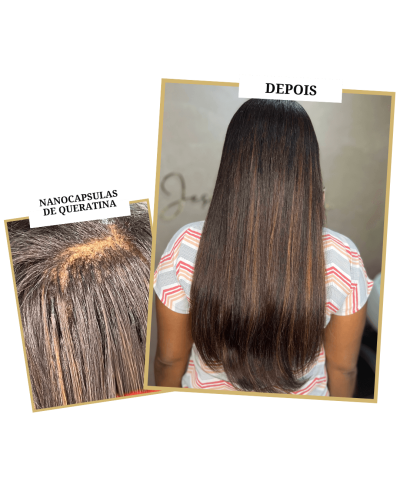 Transforme seu visual com Megahair Fita Queratina Ponto Americano no Studio Jessica Miranda, Cabo Frio – cabelos longos e volumosos